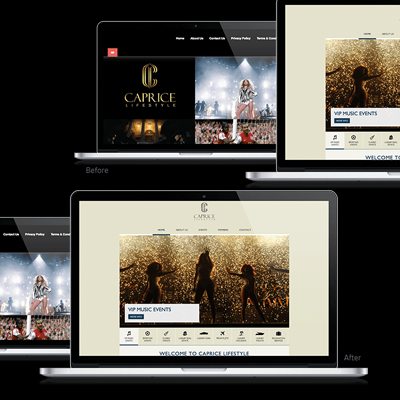web redesign case studies