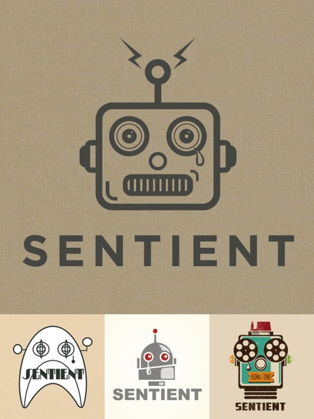 sentient entertainment logo design