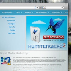 Diseño de logotipo para Hummingbird por basz