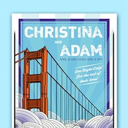 Diseño de logotipo para Christina & Adam por MattDyckStudios