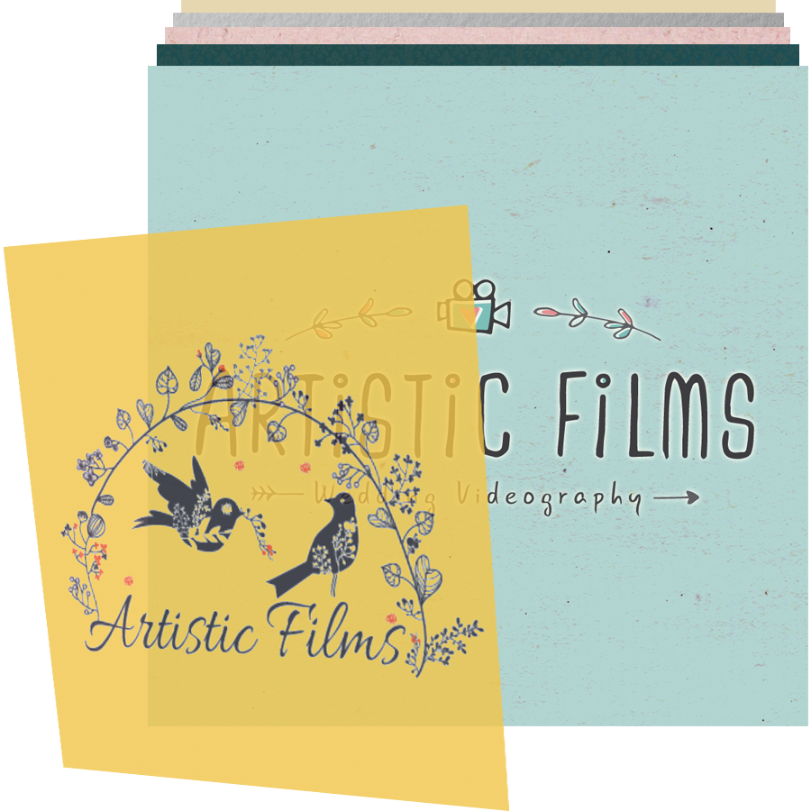 wedding services logo design header