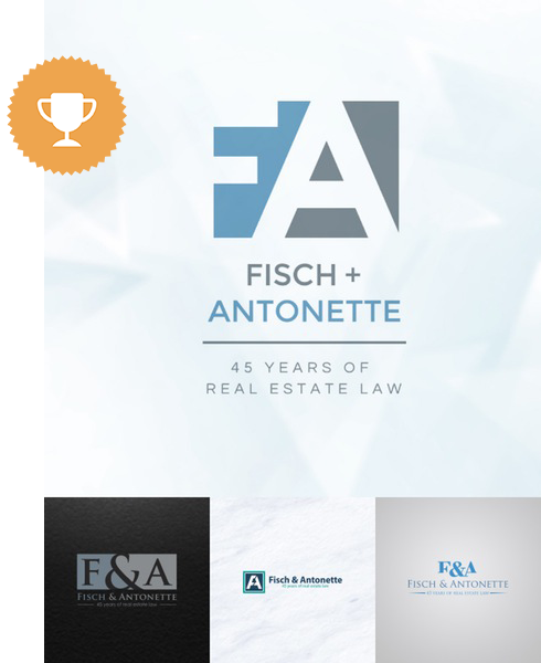 fisch & antonette attorney & law logo design