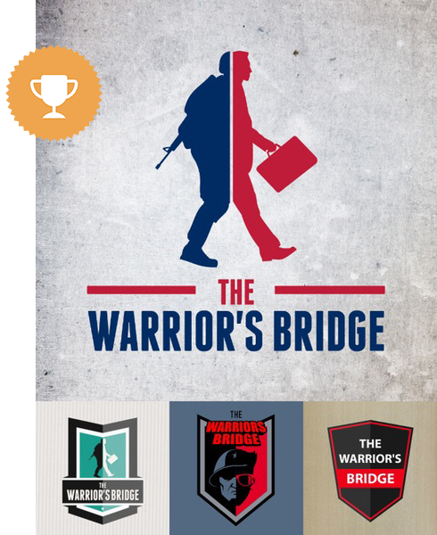 the warrior's bridge community & non-profit logo design