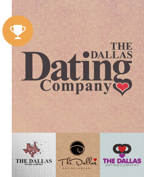 the dallas dating company dating logo design
