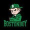Runner up Logo design entry for Boston Boy
