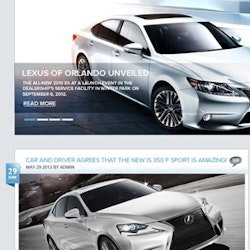 ロゴデザイン for Lexus of Orlando Blog  by hafizcom