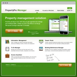 PropertyPro Manager的标志设计由colourfreak
