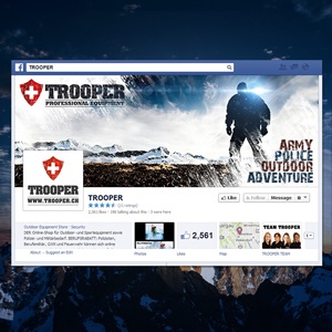 Logo design for Trooper by Mu-riaas