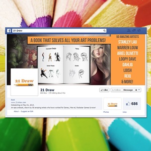 Logo design for 21 Draw by Case Creative