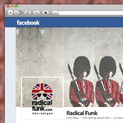 Logo design for Radical Funk by Youssarj