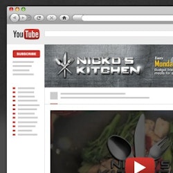 Logo design for Nichko's Kitchen by Sidati