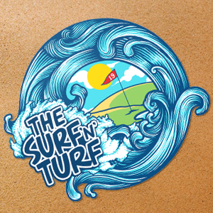 Logo-ontwerp voor The Surf 'N' Turf door BATHI