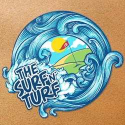 Création de logopour The Surf 'N' Turf réalisé par BATHI
