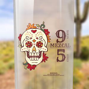 Product label for Mezcal 9 5 by goodidea