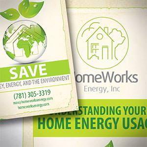 Postal, flyer o impreso para HomeWorks Energy por Rgraphic@