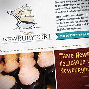 Postal, flyer o impreso para Taste Newburyport por zagotz