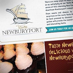 Logo design for Taste Newburyport by zagotz