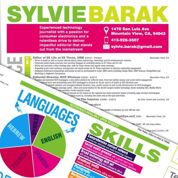 Other business or advertising for Sylvie's résumé by redmuse