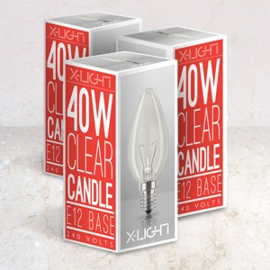 packaging di prodotto per X-Light di TTOM