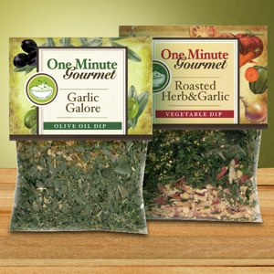 packaging di prodotto per One Minute Gourmet di yuna