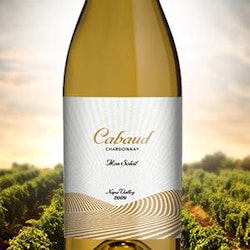 wine label size
