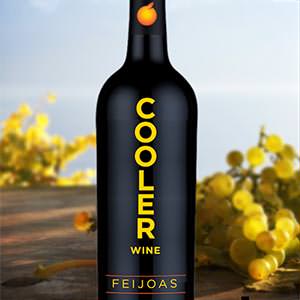 Product label for Cooler Wine by Janks