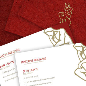 Business card for Phalereus Publishing by haaTM