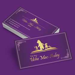 Logo design for Tales from Uche Mac-Auley by GoodEnergy