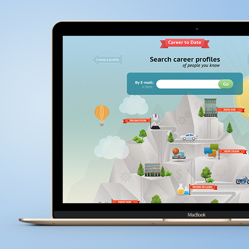 Logo design for www.careertodate.com by galinka