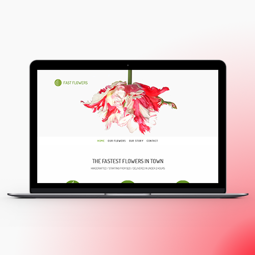 Logo & hosted website for Jimdo by Laura's