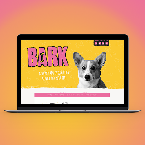 Logo & hosted website for Jimdo by nevergohungry