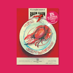 伍德莱克广场的标志设计- Ragin Cajun by Evilltimm