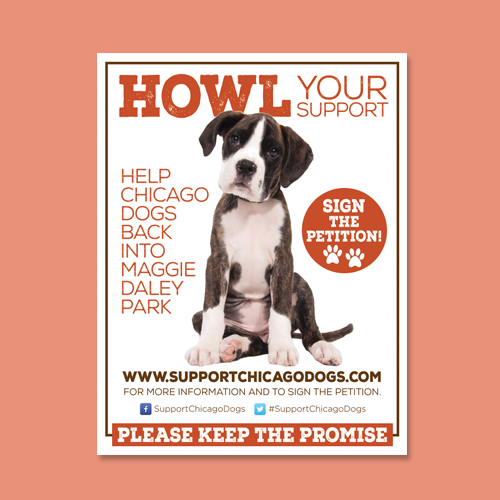 Logo design for SupportChicagoDogs.com by idoballyhoo