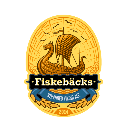 Product label for Fiskeb‰cks by ?e s o l o g
