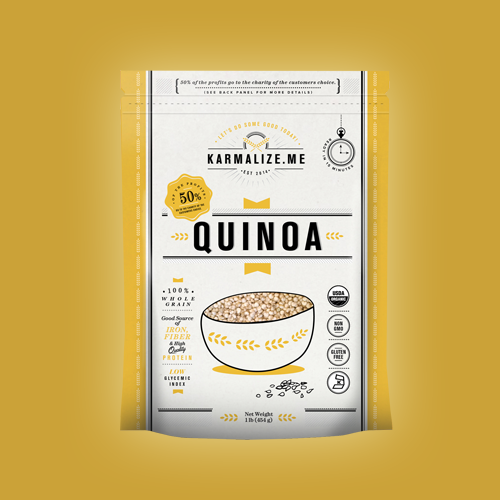 Product label for Karmalize.me by Mj.vass