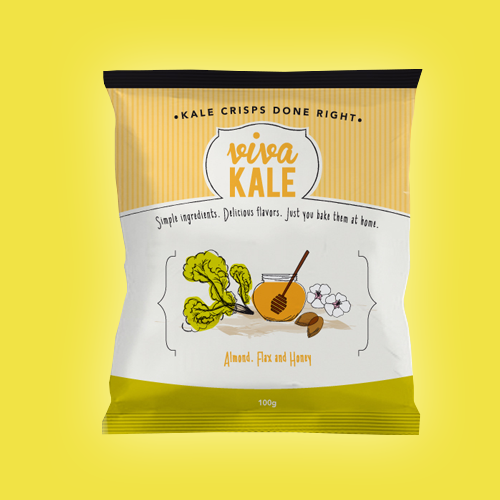 Product packaging for Viva Kale by Pam Elle