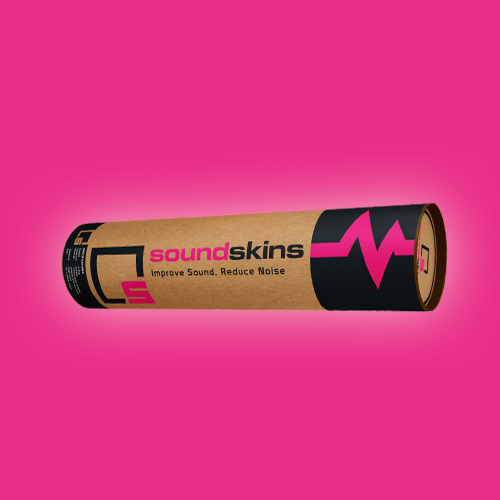 Product packaging for Sound Skins by syakuro