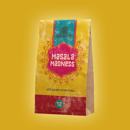 Product packaging for Chai Nation by HollyM