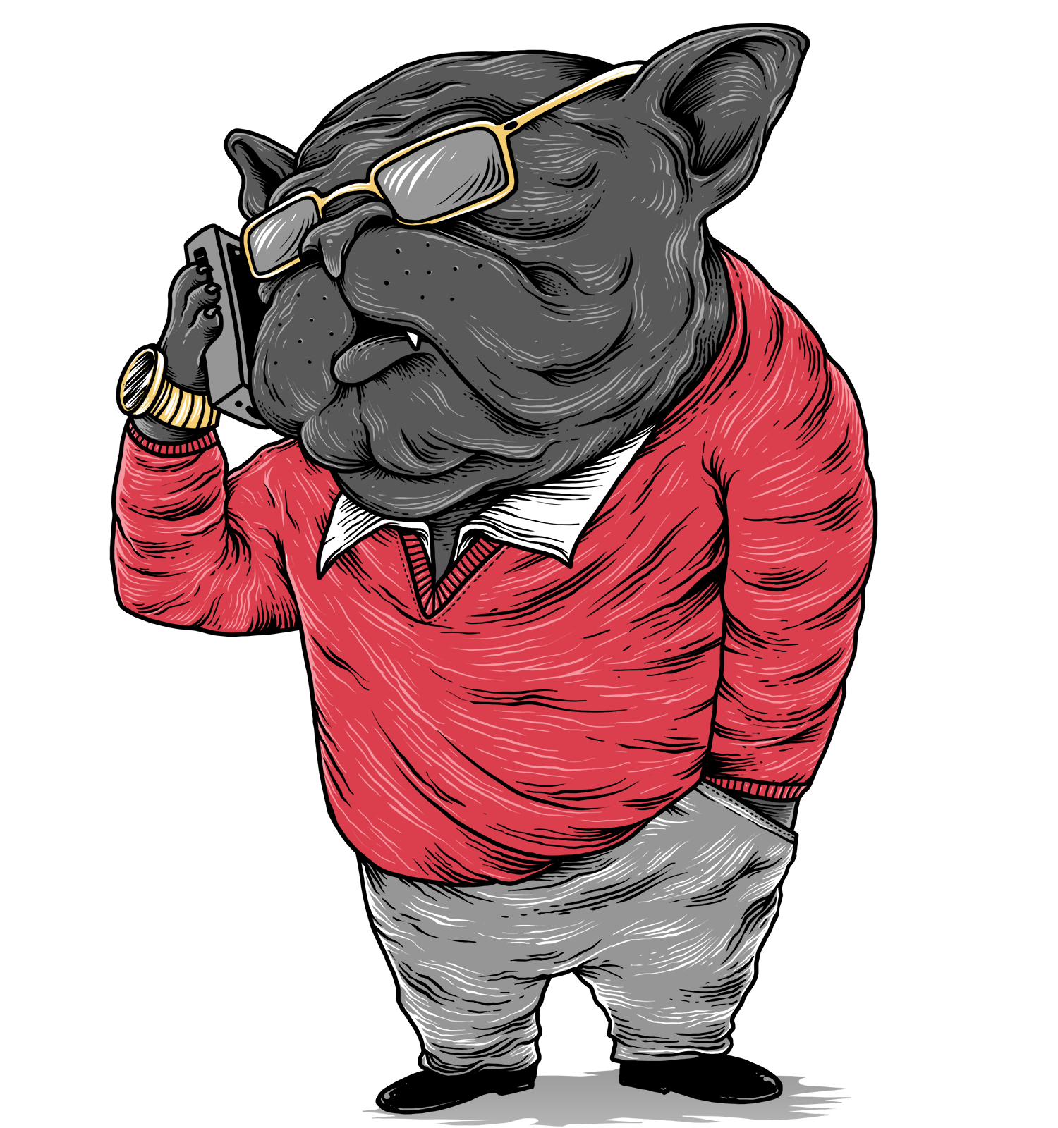 Barry the bulldog agent is fired up to get you a job!