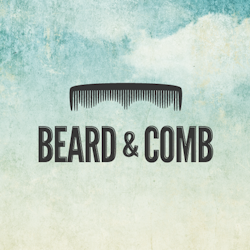 Logo design for Beard & Comb by OrangeCrush