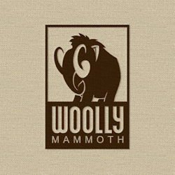 Logo design for Woolly Mammoth by Dima Che