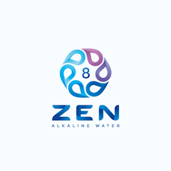 Logo design for Zen Water by GT Designs