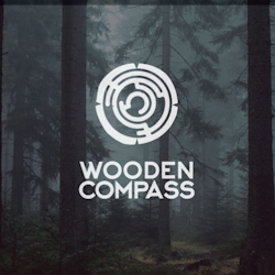 Logo design for Wooden Compass by danhood