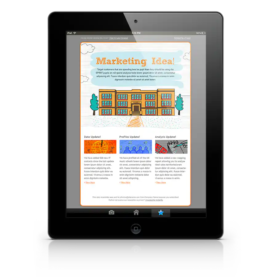 Custom Email Template Design, Responsive Email Design | 99designs