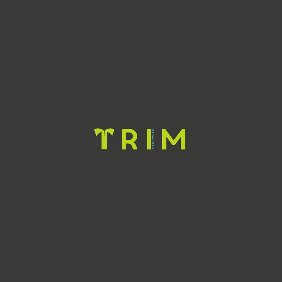 Trim fashion logo