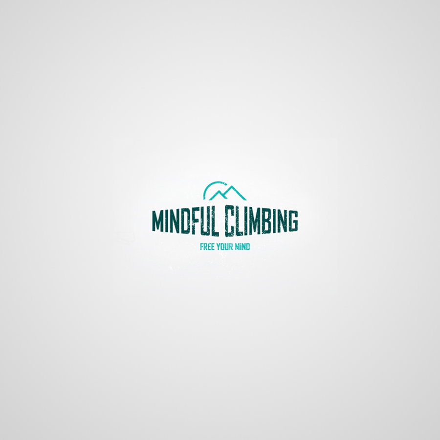 Mindful Climbing logo design
