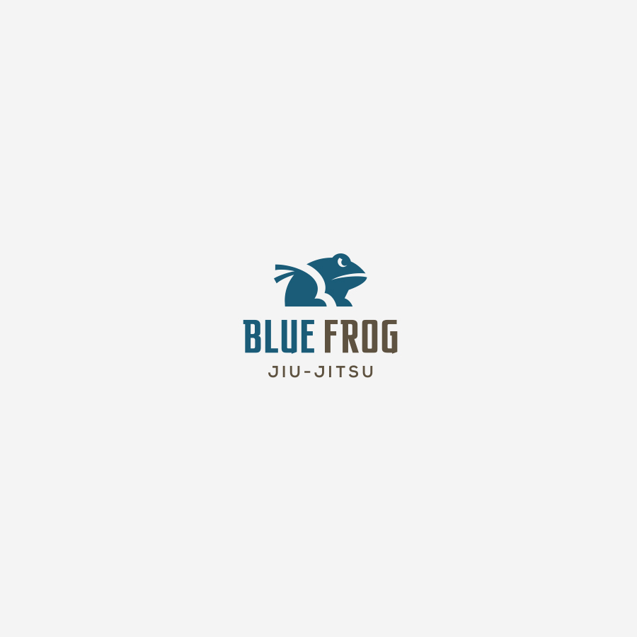 Blue Frog Jui Jitsu logo