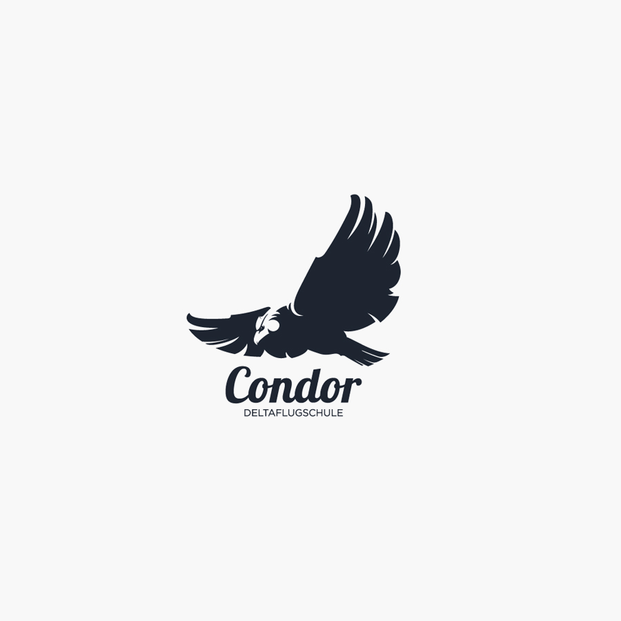 Condor Hang Gliding sports logo