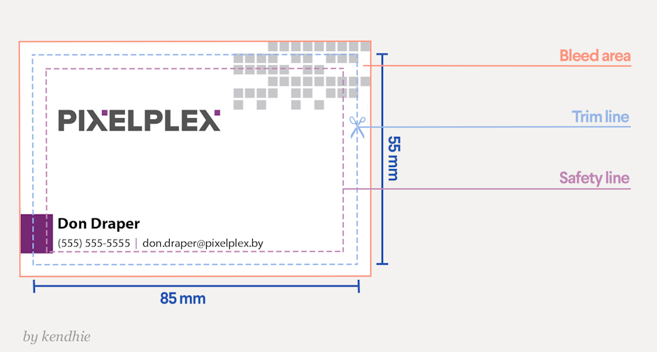 Business Card Size In Pixels - pranploaty