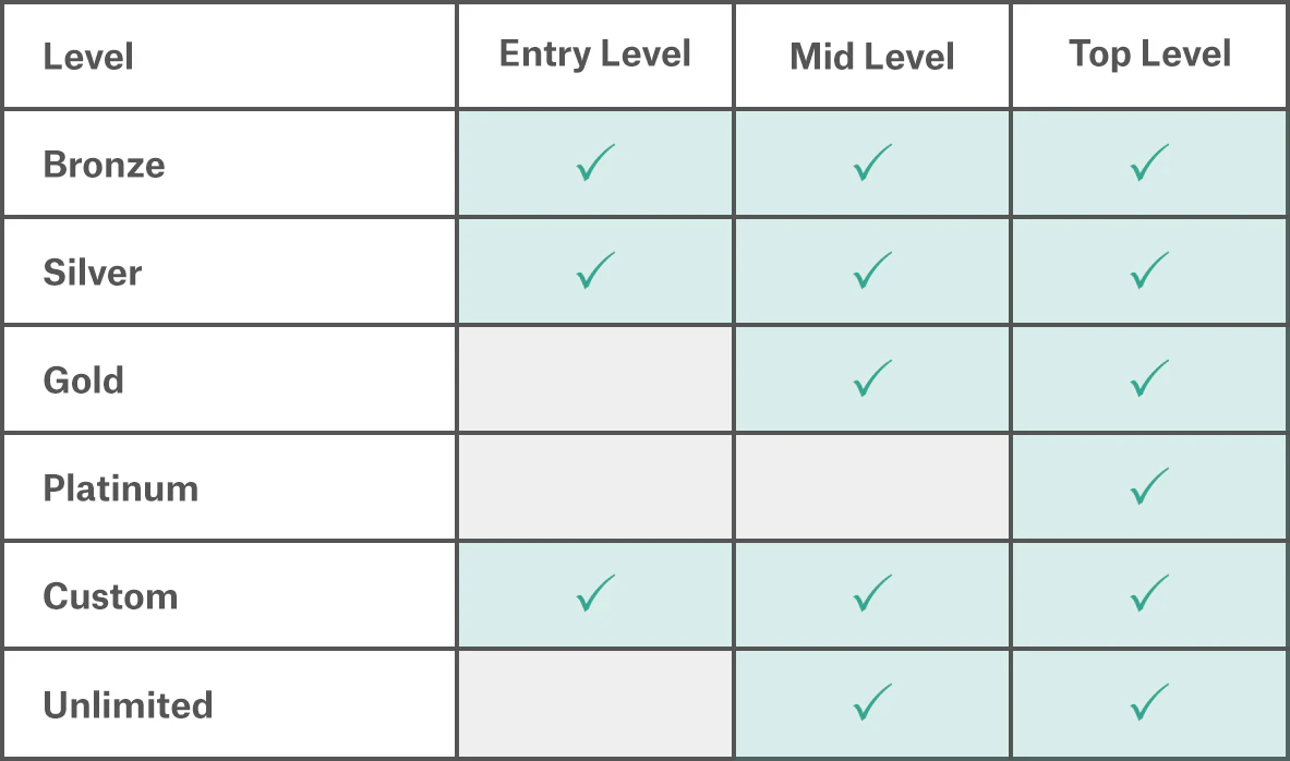 Understanding 99designs' designer levels